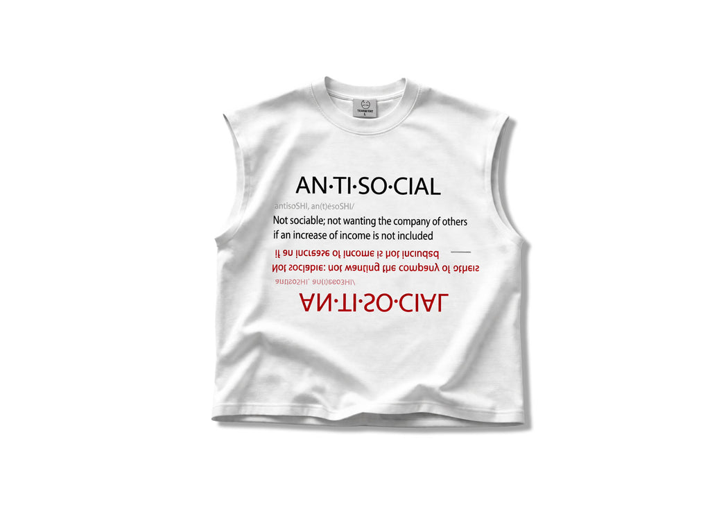 ANTI “MIRRORED DEFINITION” MUSCLE TEE